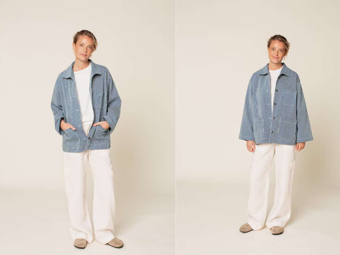 S8845 | Simplicity Sewing Pattern Mimi G Misses', Men's & Teens' Jean Jacket  | Simplicity