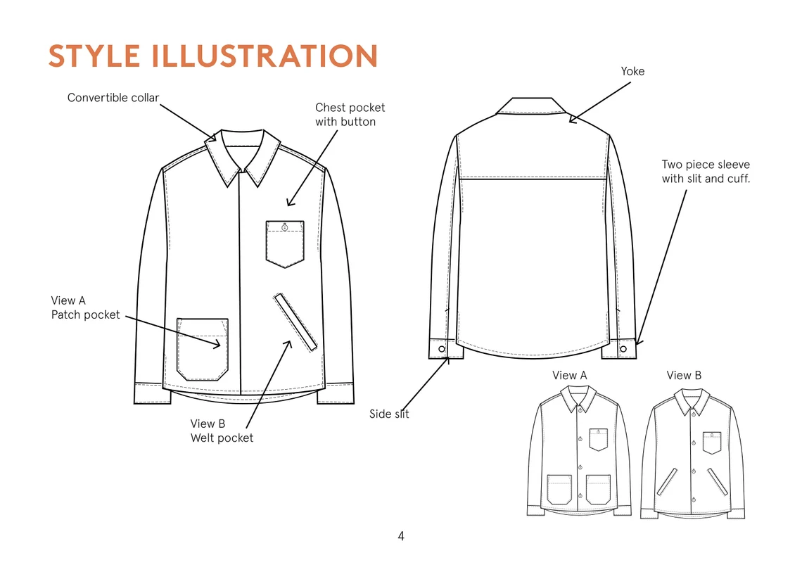 How to Create a Custom Overshirt Size - Proper Cloth Help