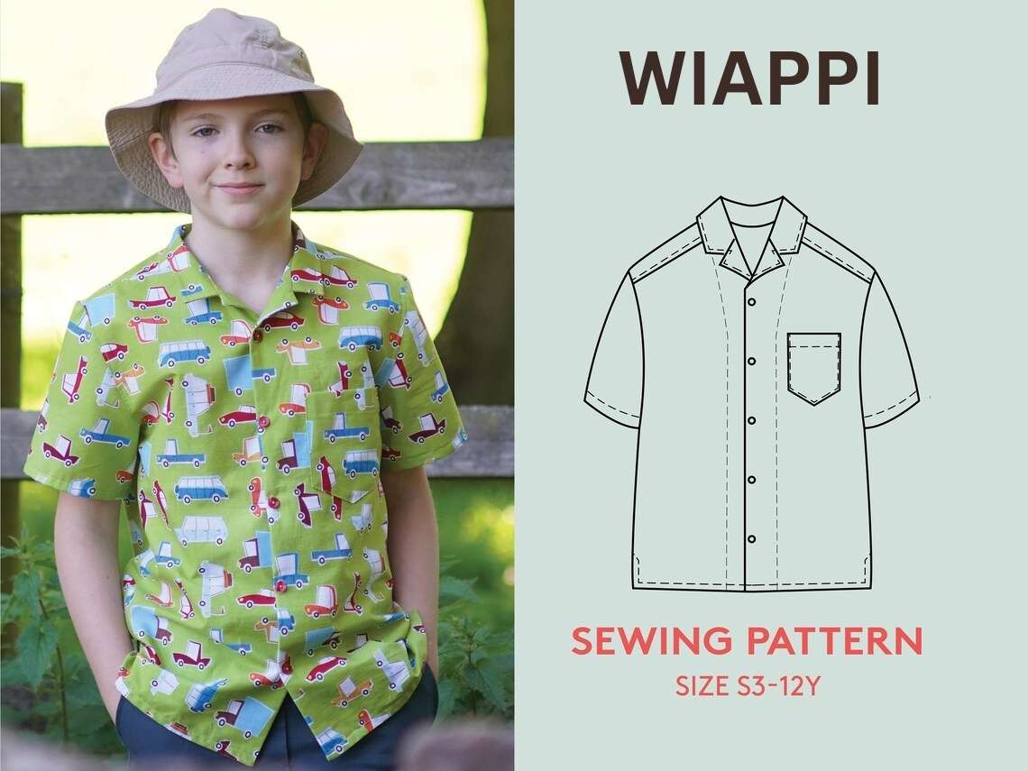 Button-up Shirt Sewalong + Sewing Pattern 